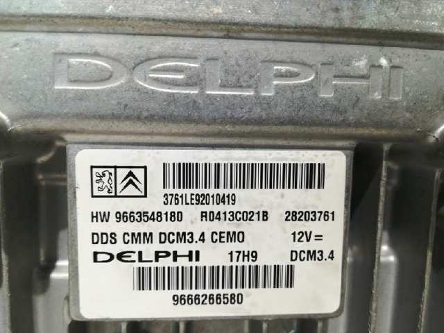 9666266580 PEUGEOT ECU comprar Madrid