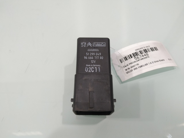 Relé de precalentamiento para Volvo C30  (M)