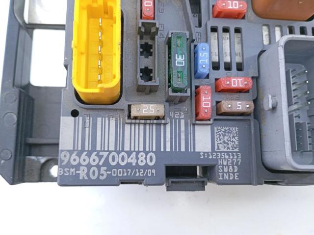 PEUGEOT 9666700480 Caja de fusibles  disponible Valladolid