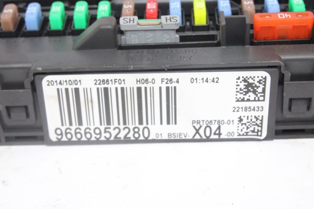9666952280 Caja de fusibles trasera interior  en stock Granada