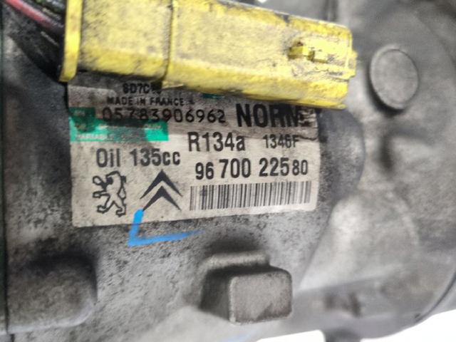 PEUGEOT 9670022580 Compresor de aire acondicionado  comprar en Albacete