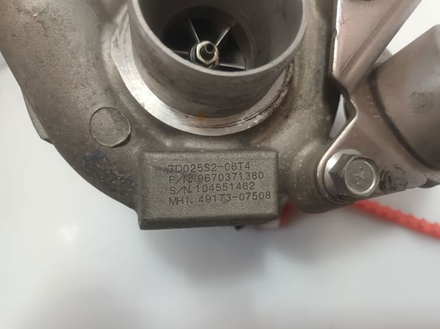 PEUGEOT 9670371380 Turbocompresor  disponible Lugo