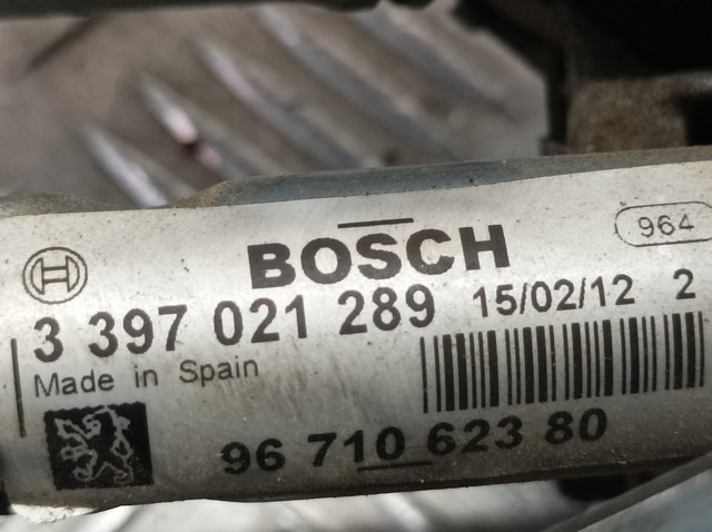 PEUGEOT 9671062380 Trapezoide del limpiaparabrisas derecho  disponible Lugo