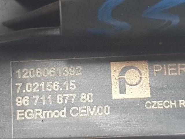 PEUGEOT 9671187780 Enfriador de recirculación de gases de escape EGR  en stock Valencia
