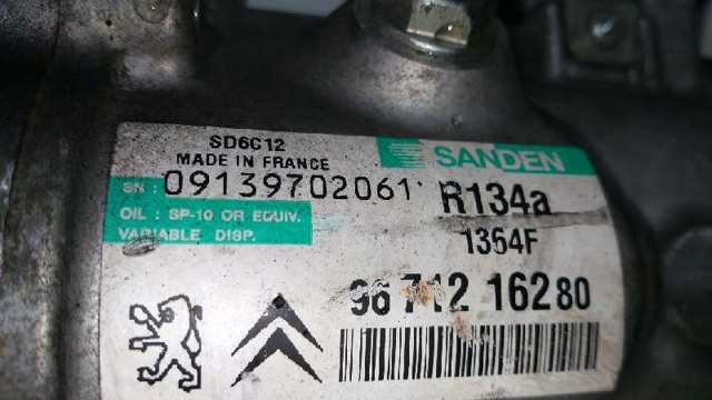 PEUGEOT 9671216280 Compresor de aire acondicionado  en stock Salamanca