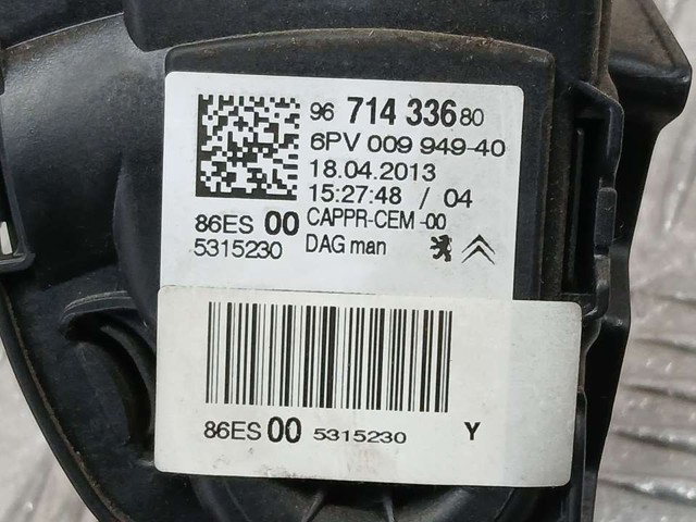 PEUGEOT 9671433680 Pedal del acelerador  en stock Valencia
