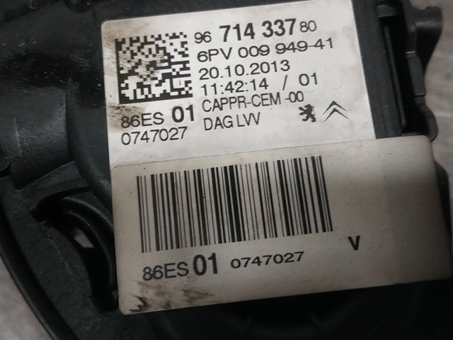 Pedal de acelerador Peugeot 208 CA, CC