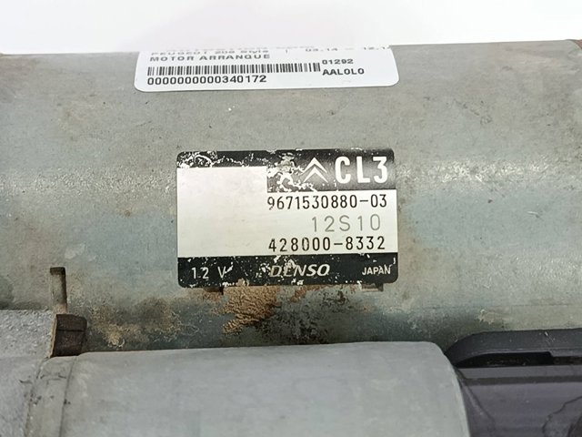 PEUGEOT 9671530880 Motor de arranque comprar Tarragona