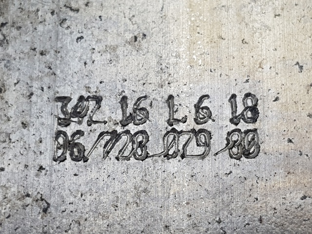 Refuerzo parachoque delantero Peugeot 208 CA, CC