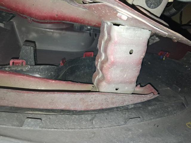 Refuerzo parachoques trasero para Peugeot 208 CA, CC