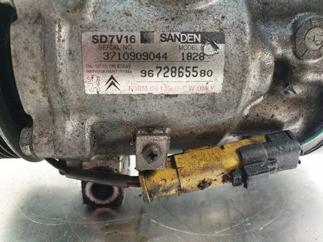 9672865580 PEUGEOT Compresor de aire acondicionado  en stock Gandía