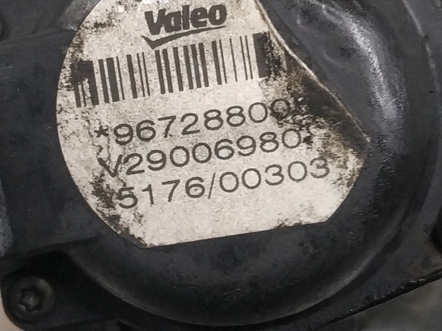 Válvula de regulación de gases 9672880080 PEUGEOT