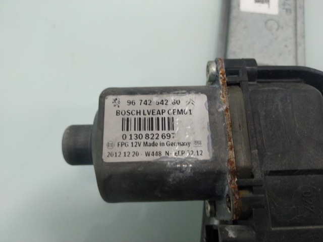 9673153280 Mecanismo de elevalunas delantero izquierdo  en stock Sabadell