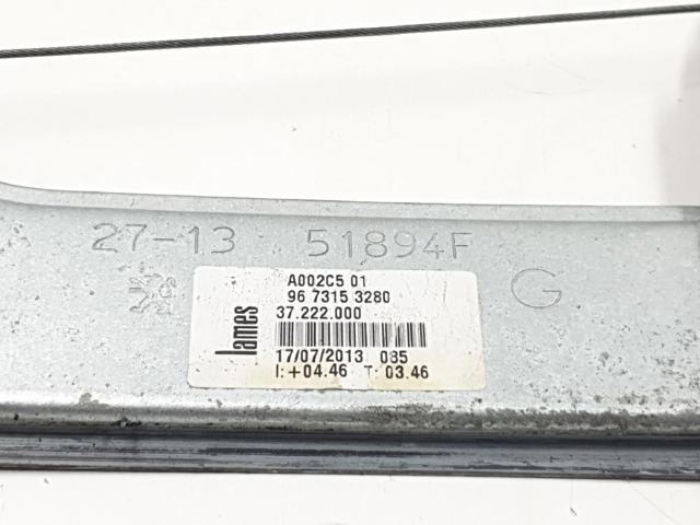 9673153280 Mecanismo de elevalunas de la puerta delantera izquierda  comprar en Reus