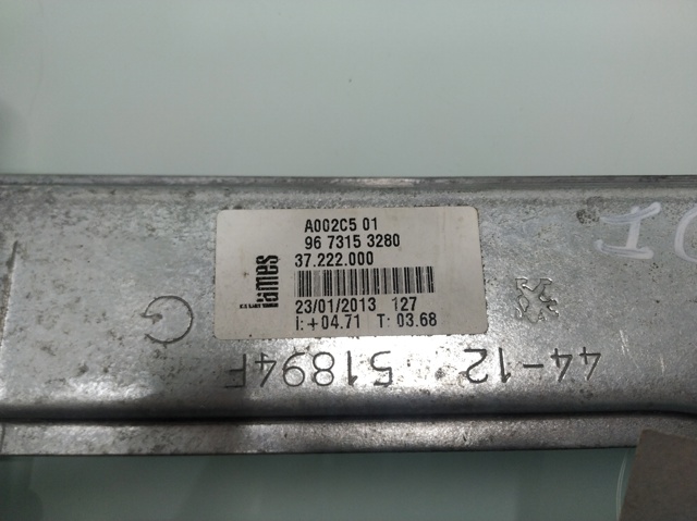 9673153280 Mecanismo de elevalunas de la puerta delantera izquierda  comprar en Reus
