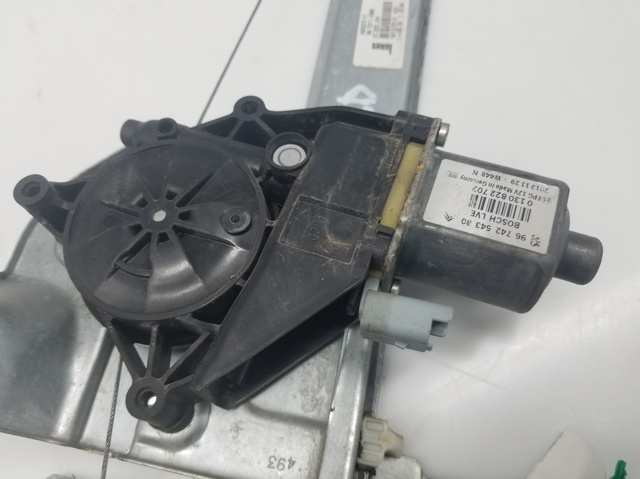 Mecanismo de elevalunas, puerta delantera derecha Peugeot 208 CA, CC