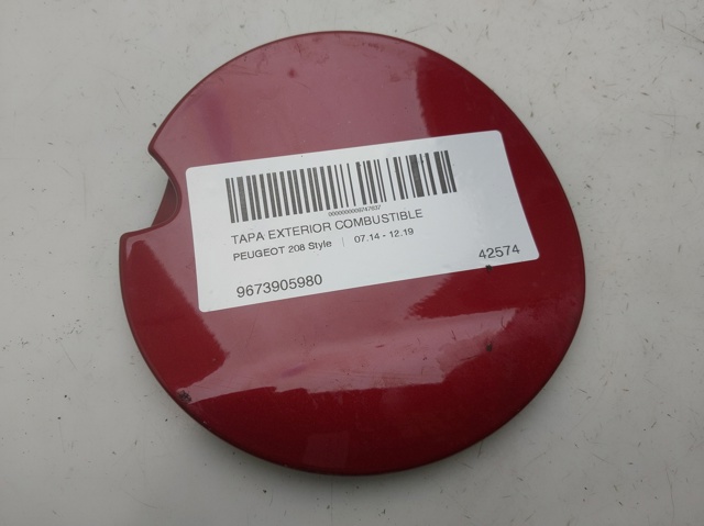 Tapon depósito de combustible Peugeot 208 hatchback comprar en España