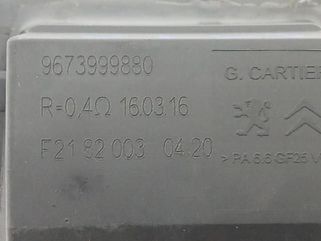 9673999880 PEUGEOT Regulador de velocidad del ventilador de refrigeración (unidad de control) comprar Bilbao