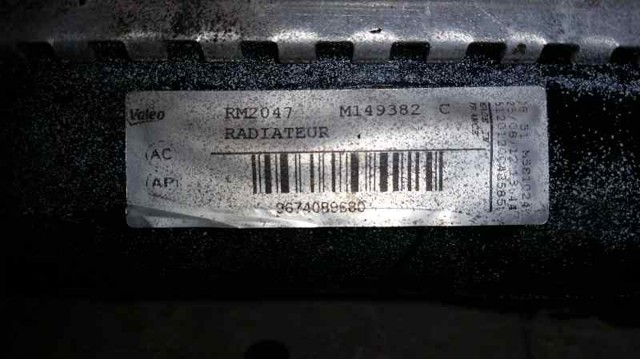 PEUGEOT 9674089680 Radiador comprar Tarragona