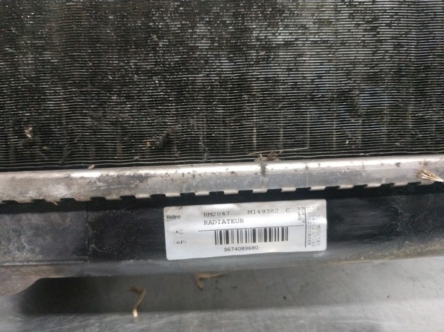 PEUGEOT 9674089680 Radiador de refrigeración del motor  disponible Valladolid