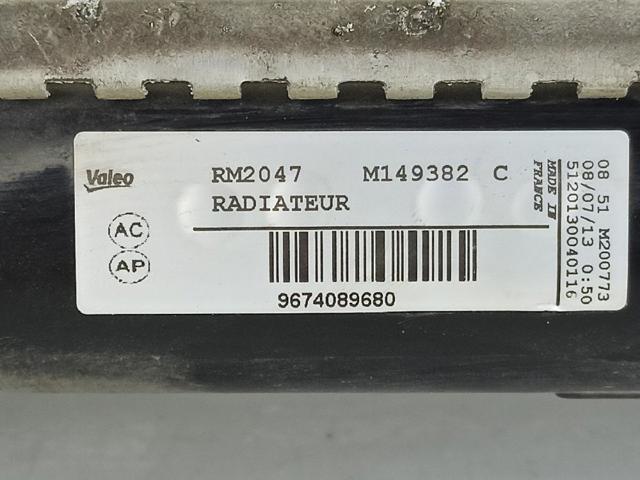 PEUGEOT 9674089680 Radiador de refrigeración del motor  comprar en Murcia