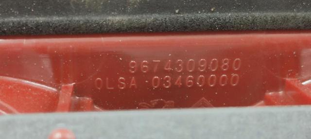 Lampara De Luz De Freno Adicional Peugeot 208 CA, CC