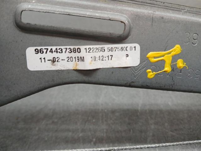 PEUGEOT 9674437380 Mecanismo de elevalunas de la puerta trasera izquierda  disponible España