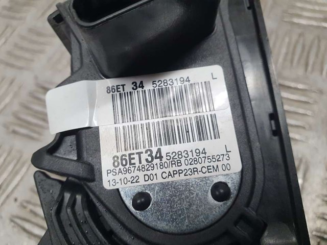 9674829180 PEUGEOT Pedal del acelerador  comprar en Lleida