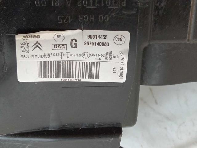 9675140080 Faro izquierdo  comprar en Zaragoza