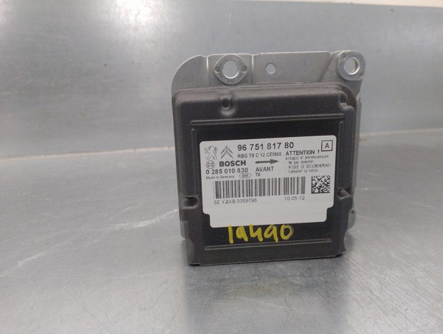 PEUGEOT 9675181780 Módulo de control de airbag  comprar en Albacete
