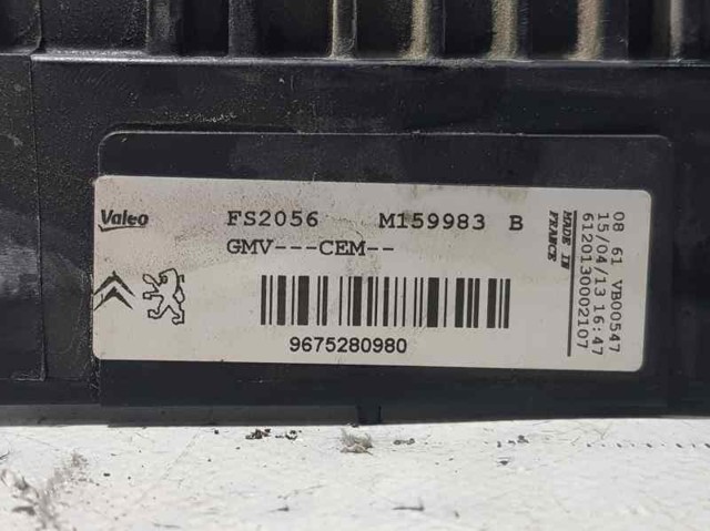 9675280980 PEUGEOT Ventilador de radiador  en stock Gandía