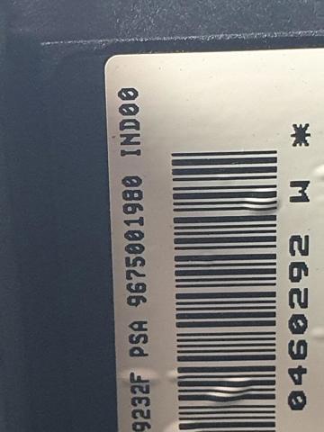PEUGEOT 96753921ZD Airbag de volante comprar Pamplona