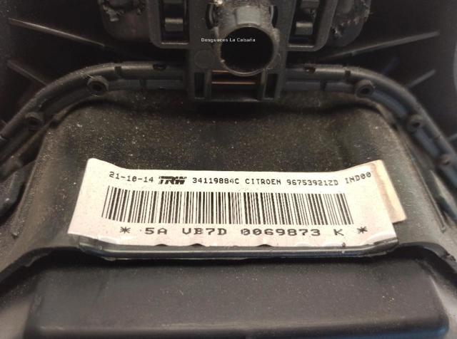 96753921ZD Airbag del conductor  comprar en Pontevedra