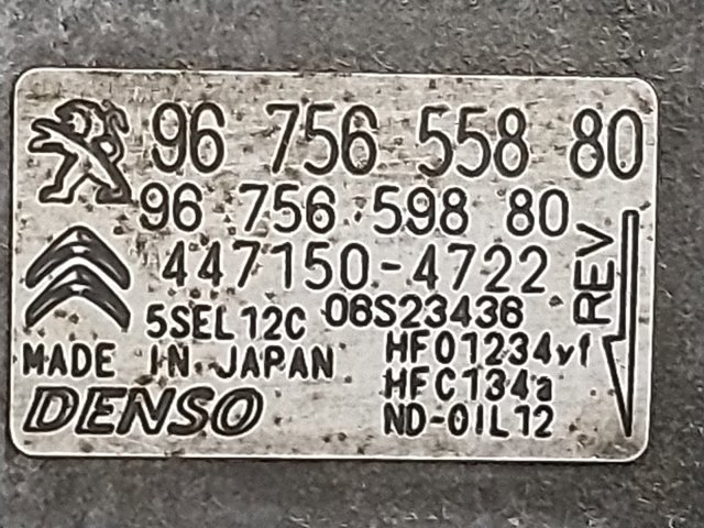 PEUGEOT 9675655880 Compresor de aire acondicionado  comprar en Albacete