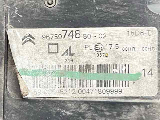 Luz derecha 9675974880 PEUGEOT