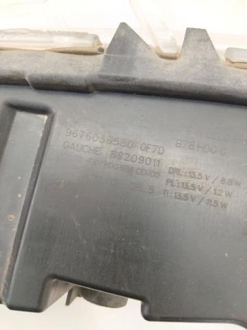 PEUGEOT 9676036580 Luz diurna izquierda  en stock Terrassa
