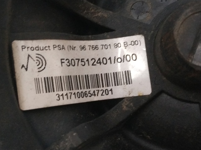PEUGEOT 9676670180 Bolsa de aire del eje trasero  en stock Valencia