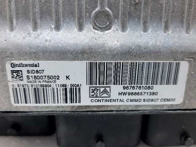 9676761080 Unidad de control del motor (ECU)  comprar en Pontevedra