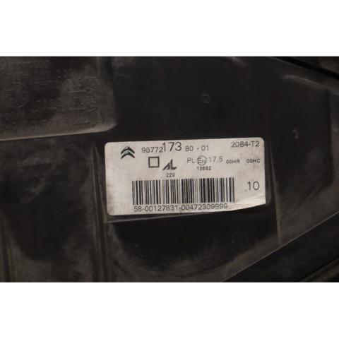 PEUGEOT 9677217380 Faro izquierdo  en stock Valencia