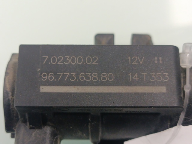 PEUGEOT 9677363880 Válvula solenoide de control de presión de sobrealimentación comprar Pamplona