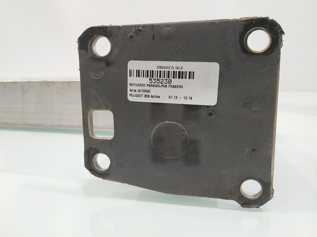 PEUGEOT 9677366080 Refuerzo parachoques trasero  en stock Salamanca