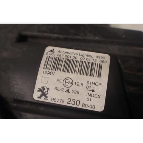 9677523080 Faro izquierdo  en stock Castellón