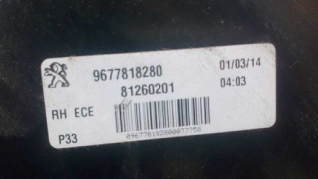 9677818280 Piloto trasero interior derecho  disponible Málaga