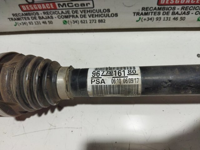 PEUGEOT 9677916180 Semieje delantero derecho  comprar en Murcia