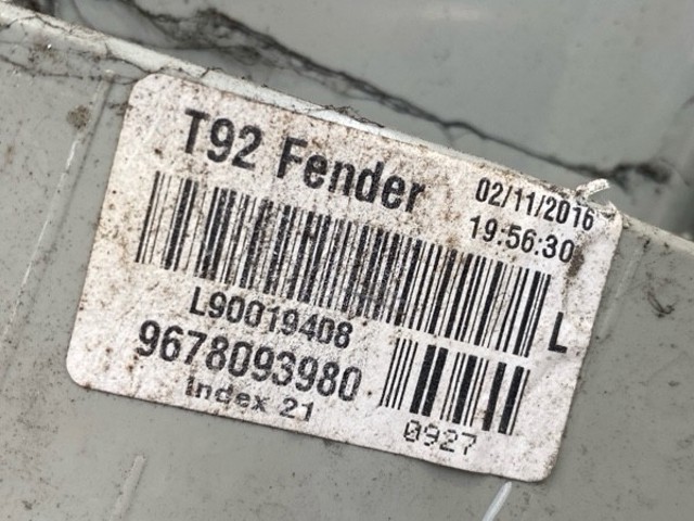 9678093980 Piloto trasero exterior izquierdo  comprar en Pontevedra