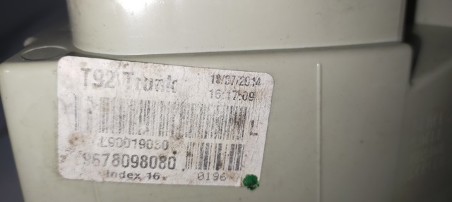 PEUGEOT 9678098080 Piloto trasero interior izquierdo  comprar en Murcia