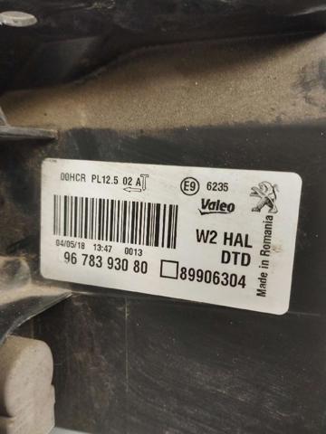 9678393080 PEUGEOT Faro derecho  en stock Huelva