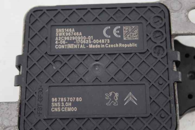 9678570780 PEUGEOT Sensor de óxidos de nitrógeno NOx  disponible Alicante