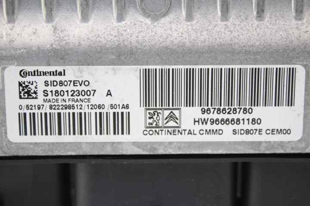 PEUGEOT 9678628780 Unidad de control del motor (ECU)  disponible España