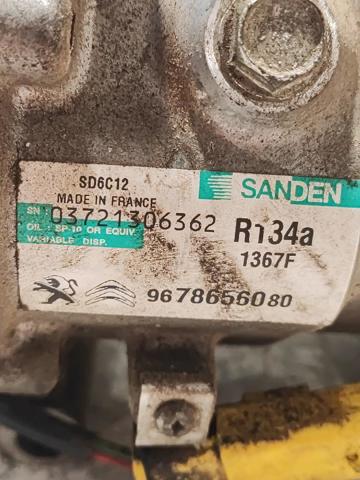 PEUGEOT 9678656080 Compresor de aire acondicionado  en stock Terrassa